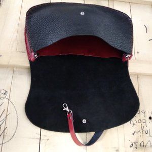 Custom Hand Made Leather Crossbody Purse